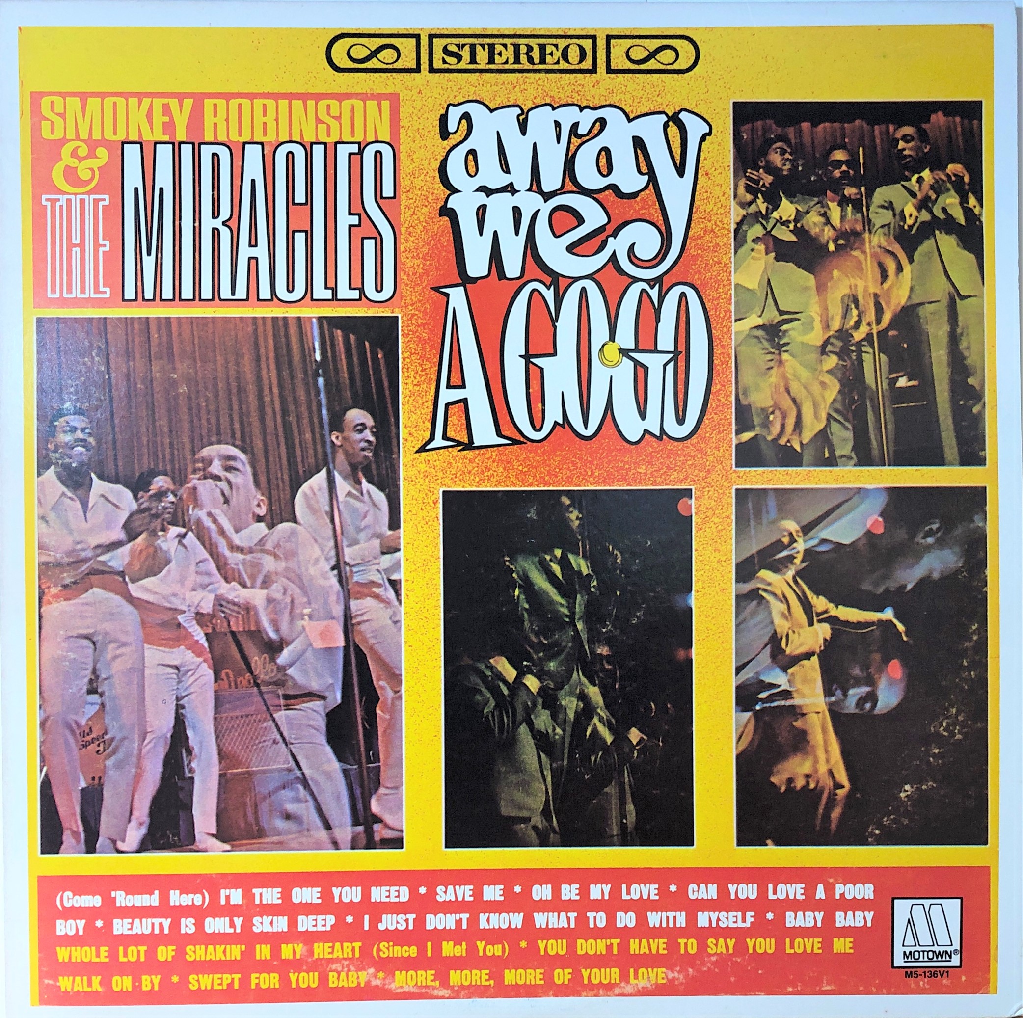 Smokey　Miracles　‎–　We　Away　Robinson　Go-Go　中古レコード通販・買取のアカル・レコーズ　The　A