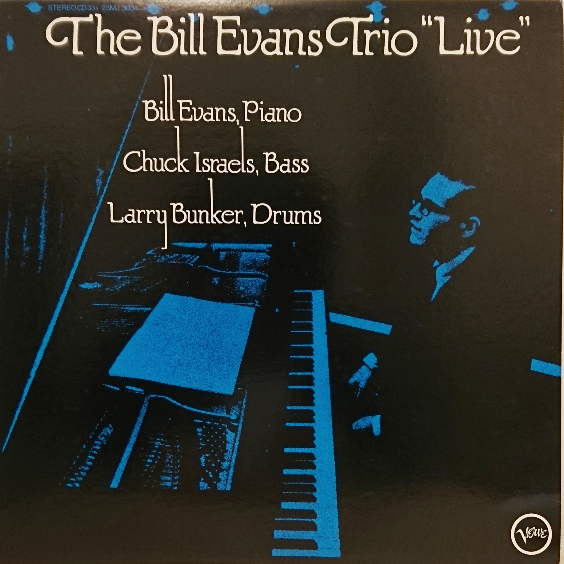 ビル・エヴァンス　LPレコード／The Bill Evans Trio Live