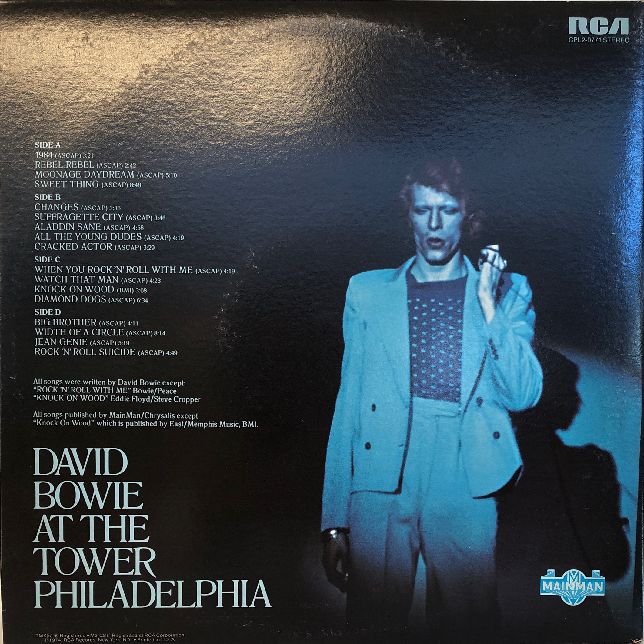 David Bowie ‎– David Live | 中古レコード通販・買取のアカル・レコーズ