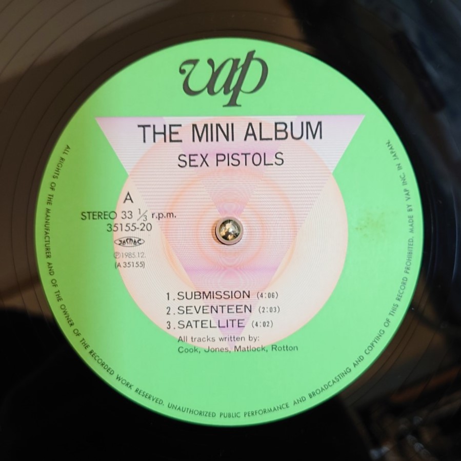 Sex Pistols – The Mini Album | 中古レコード通販・買取のアカル・レコーズ
