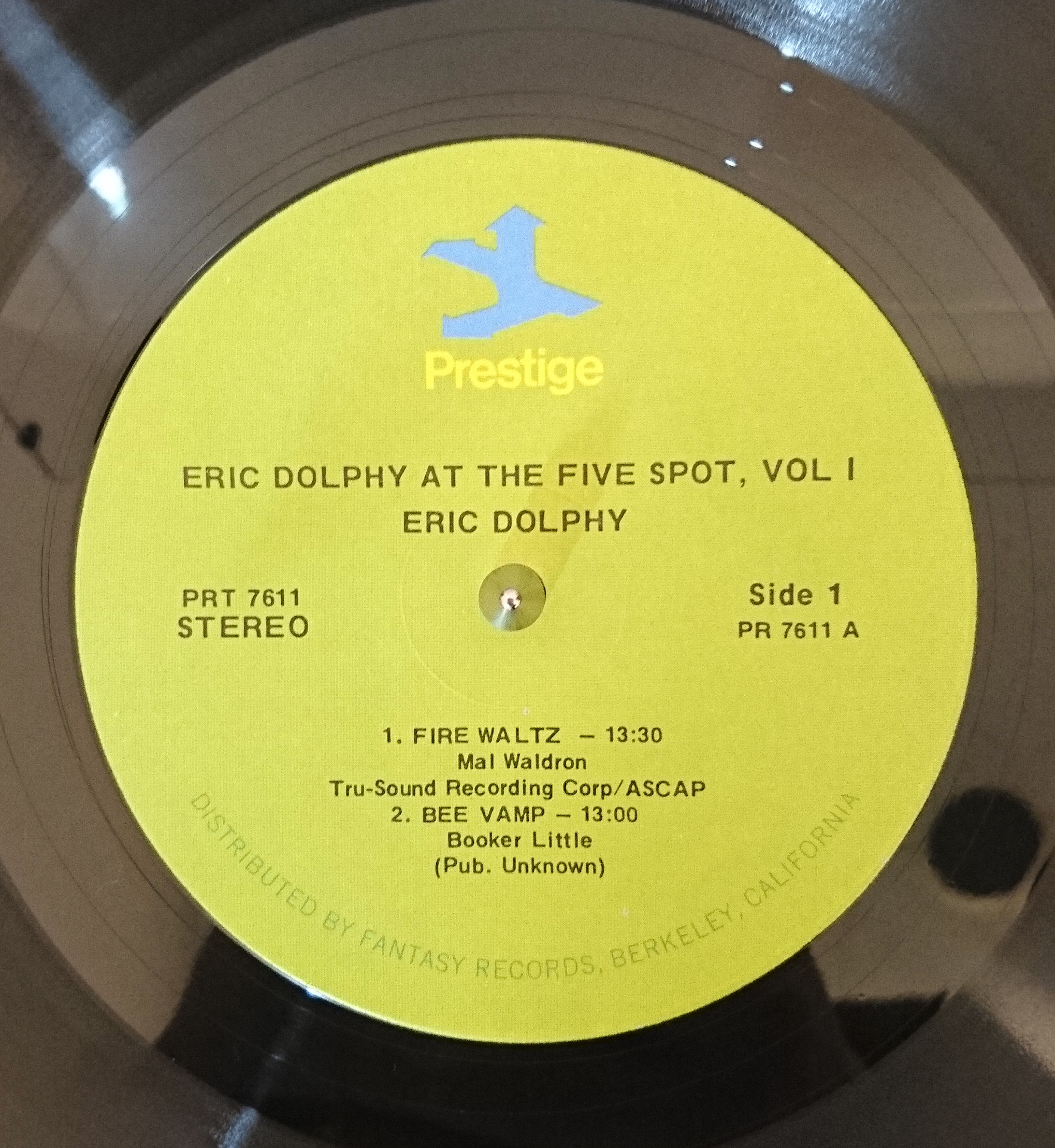 Eric Dolphy / At The Five Spot, Vol. 1 （エリックドルフィー 
