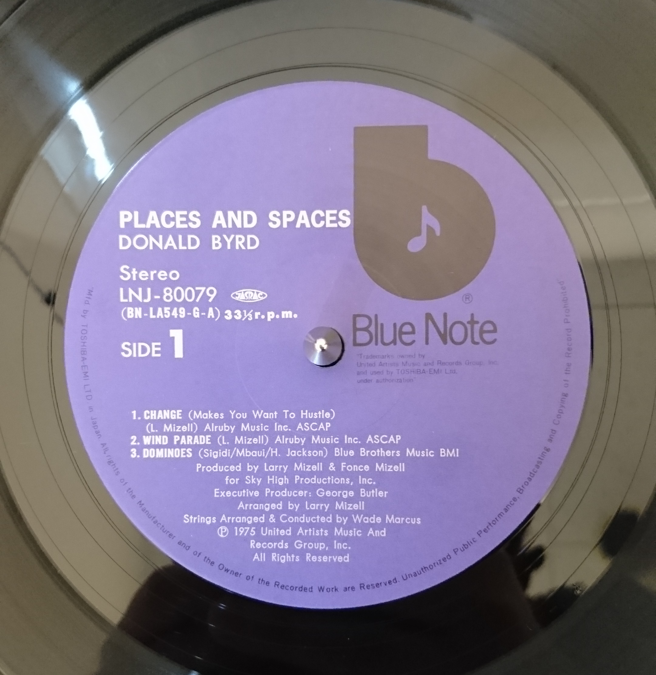 Donald Byrd / Places And Spaces （ドナルドバード ／プレイシズ 