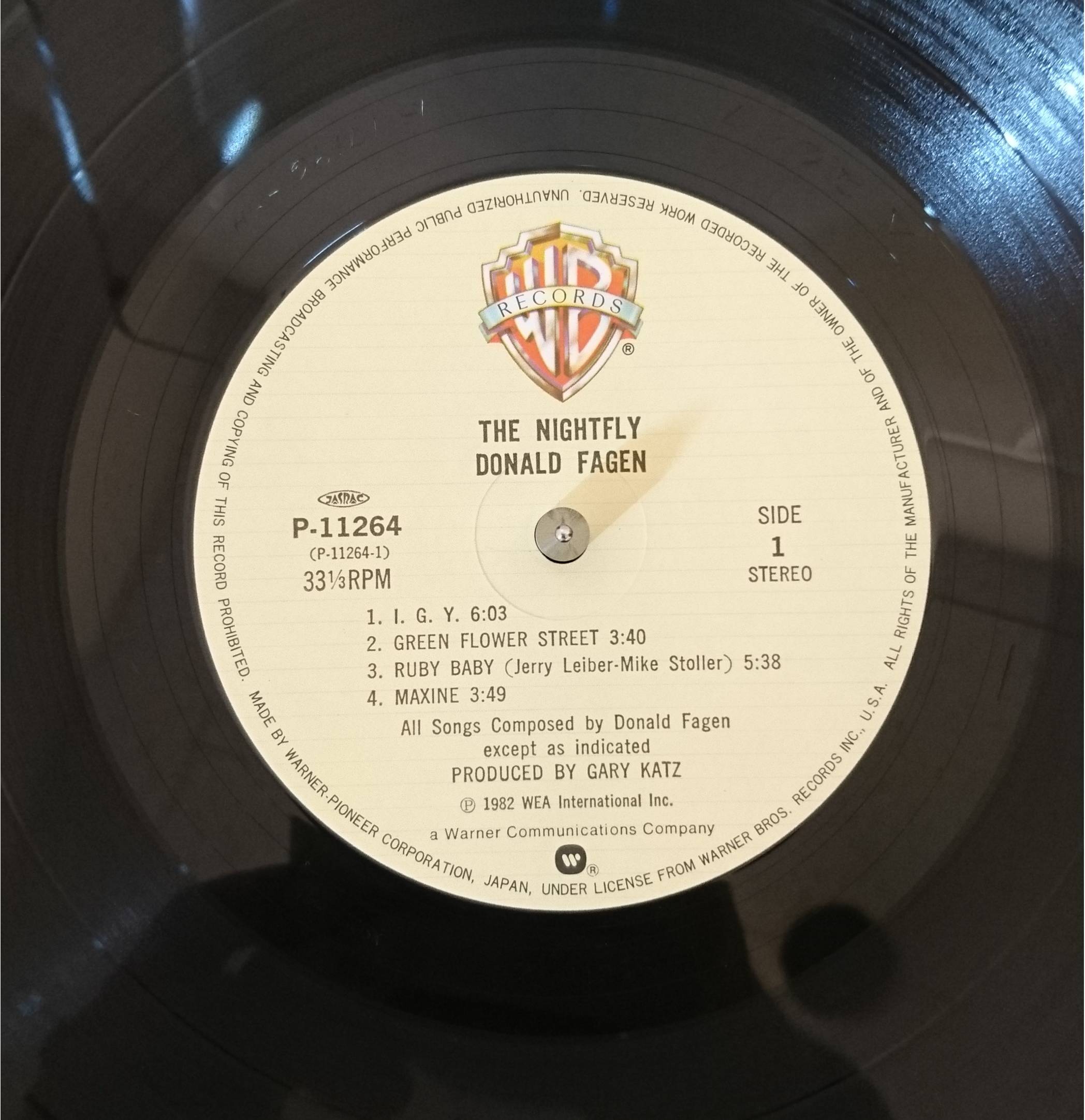 Donald Fagen / The Nightfly （ドナルド・フェイゲン／ナイトフライ） | 中古レコード通販・買取のアカル・レコーズ